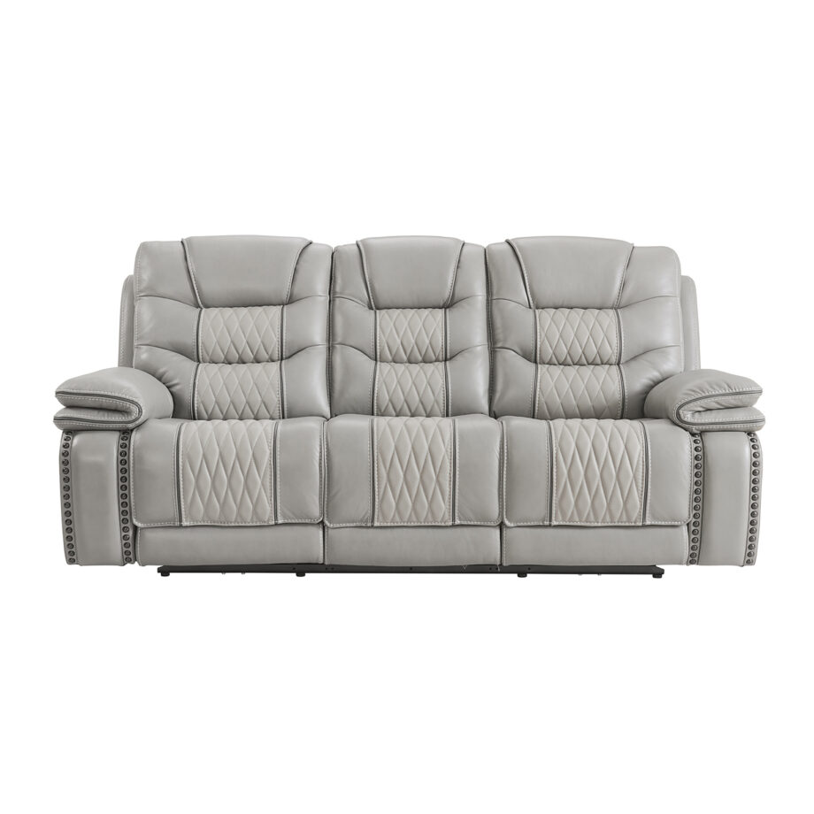 Cody Dual-Power Sofa | Light Grey