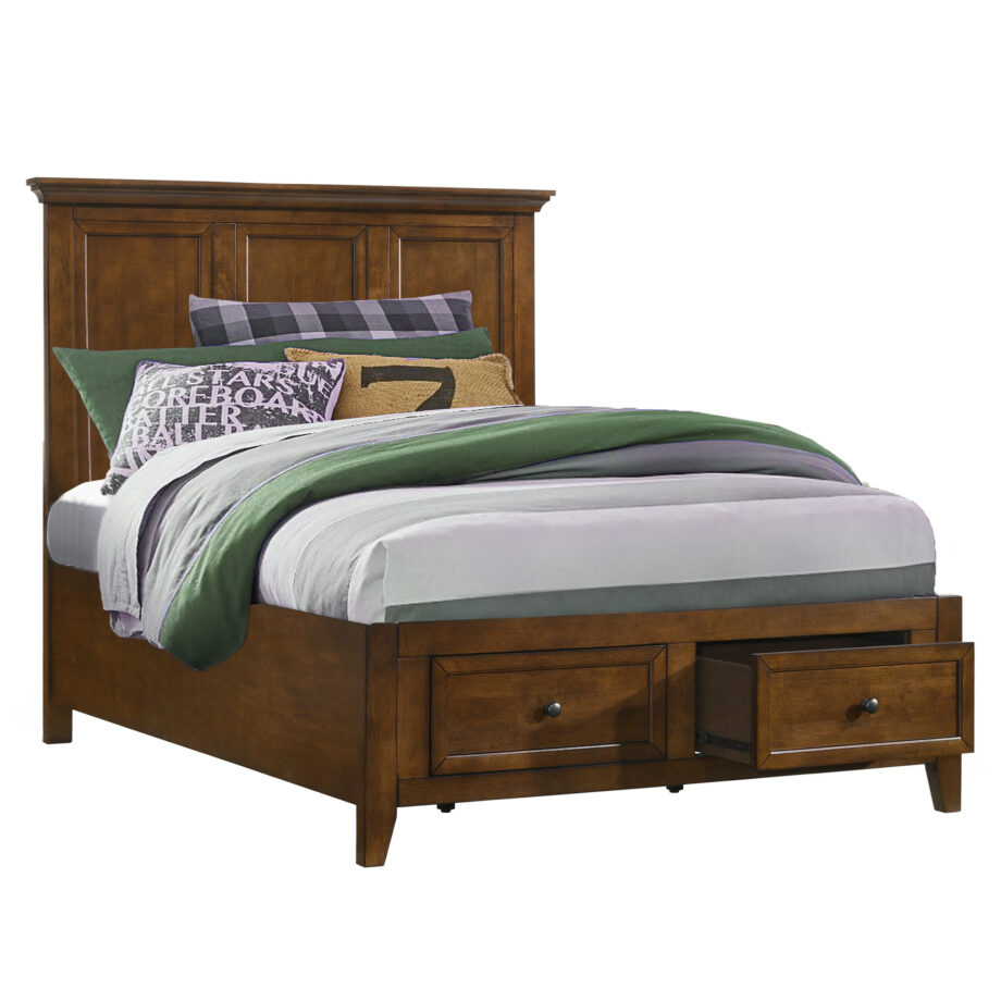 San Mateo Youth Full Storage Bed | Tuscan