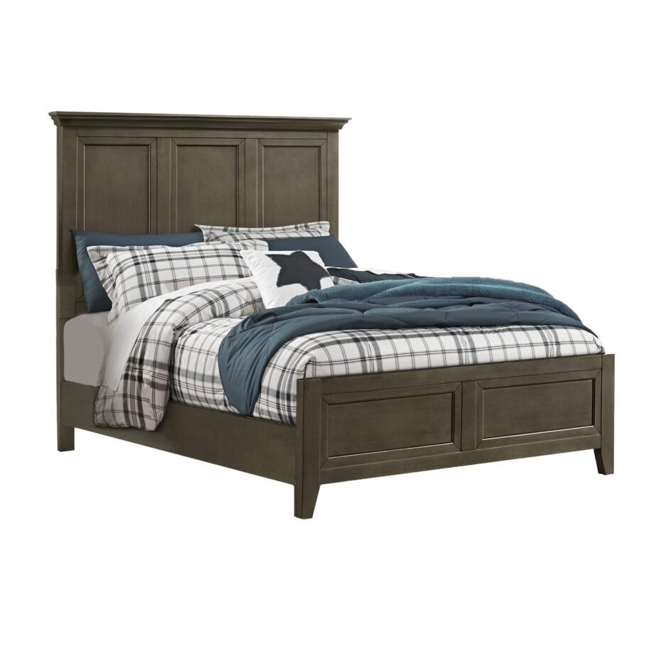 San Mateo Youth Full Standard Bed | Gray