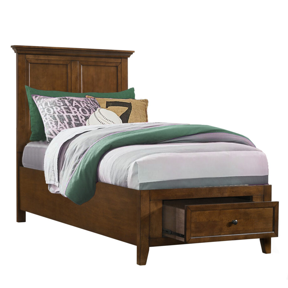 San Mateo Youth Twin Storage Bed | Tuscan