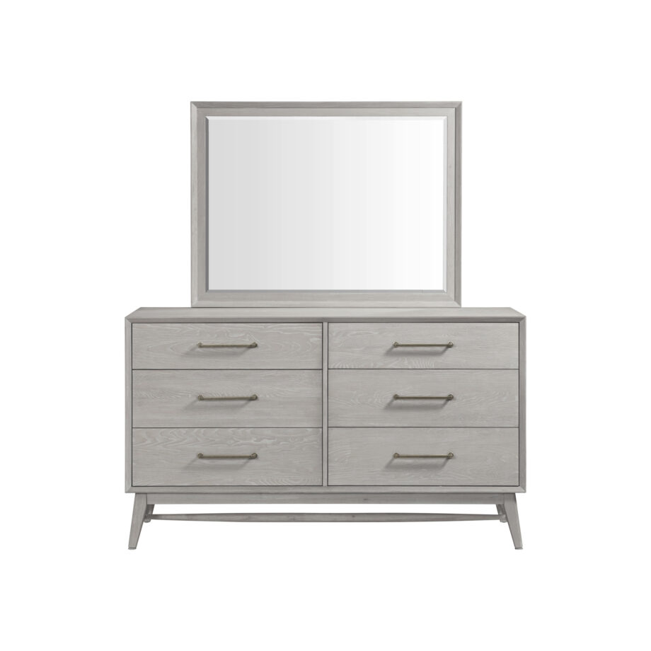 Bayside Mirror | White