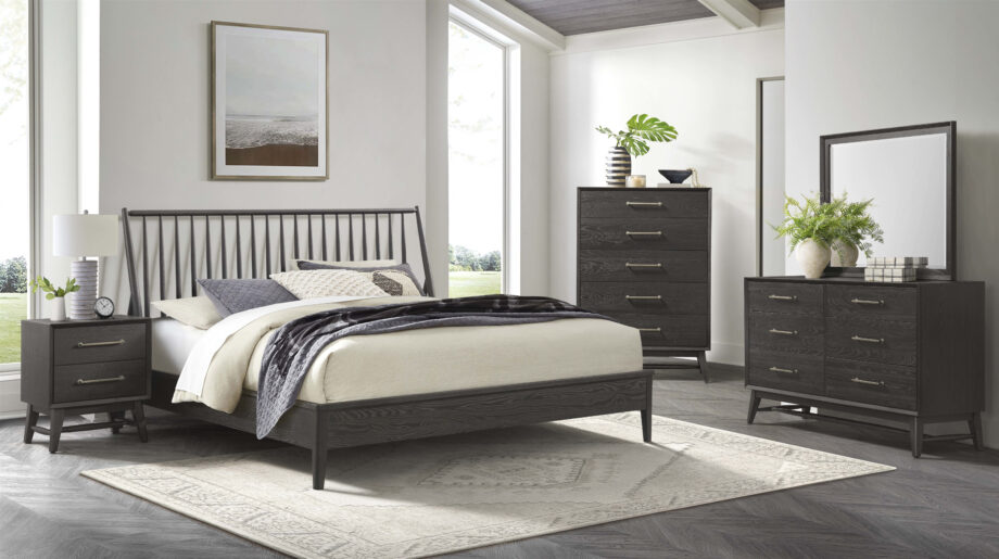 Bayside King Bed | Black