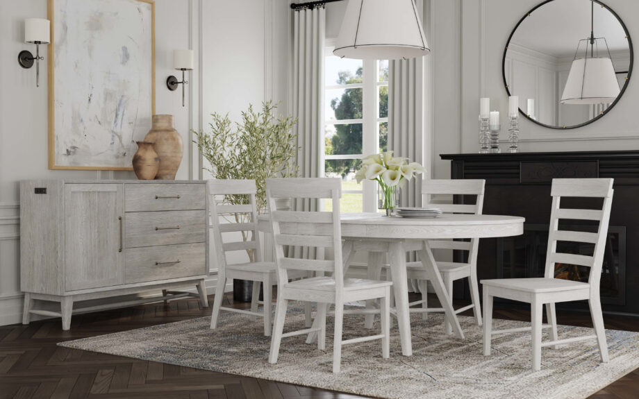 Bayside Ladder Chair | White