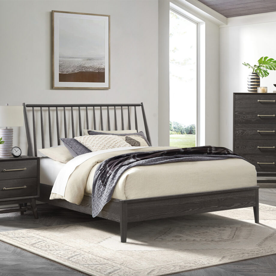 Bayside Queen Bed | Black