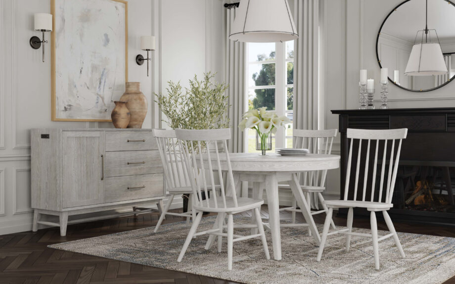 Bayside Windsor Chair | White