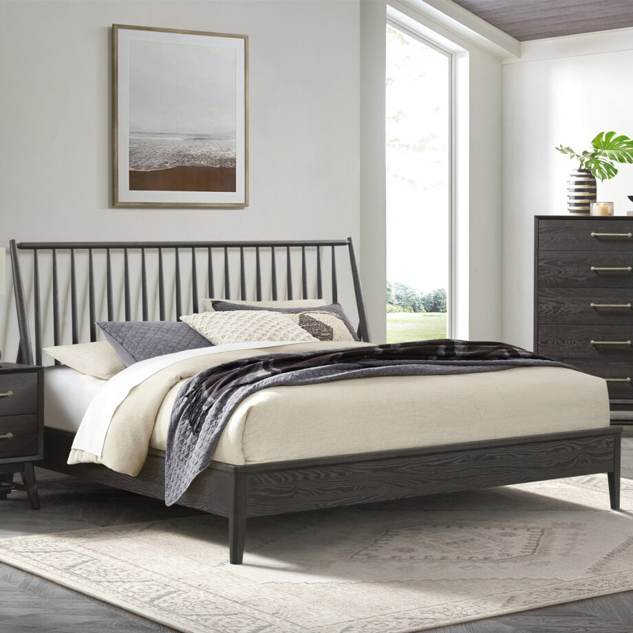 Bayside King Bed | Black