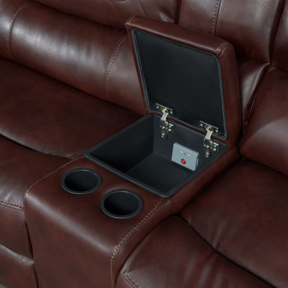 Hyde Park Sectional Set | Banner Mahogany