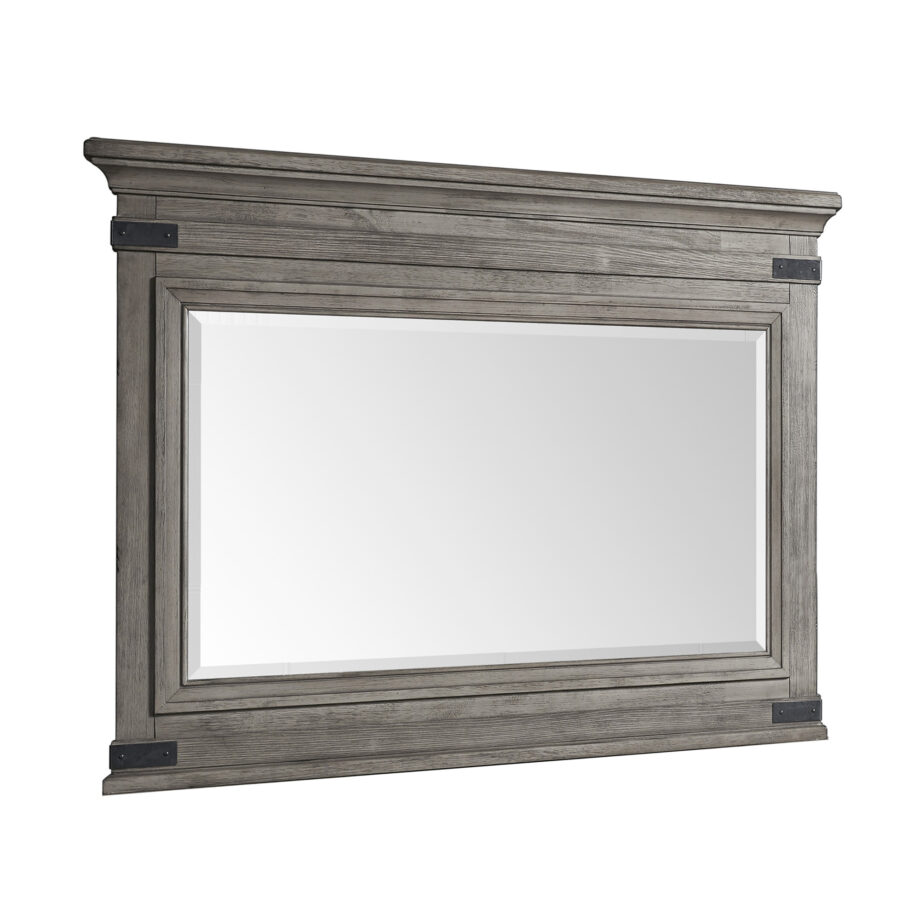 Forge Mirror | Brushed Steel