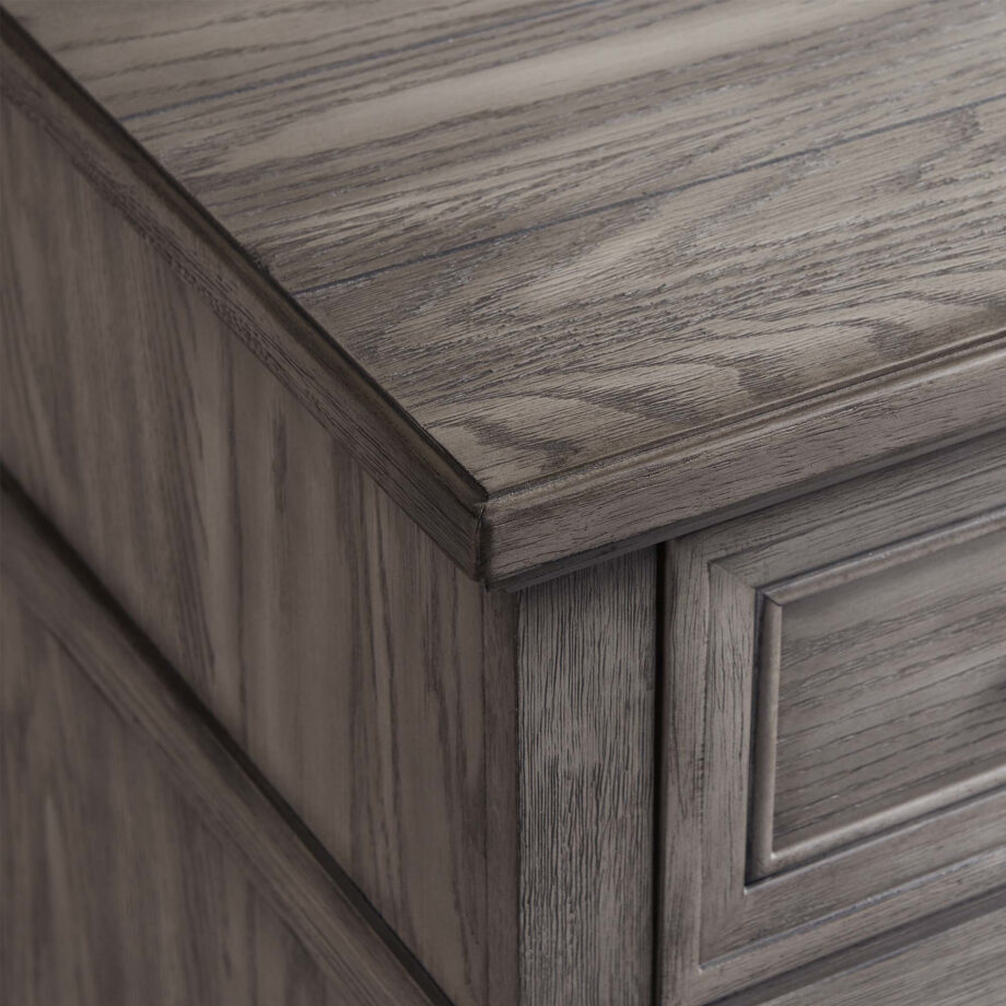 Forge Nightstand | Brushed Steel