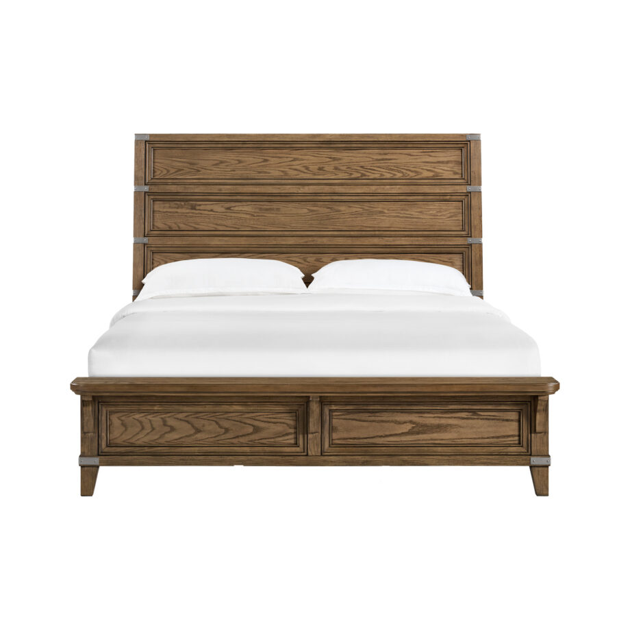 Forge King Bed | Weathered Chestnut