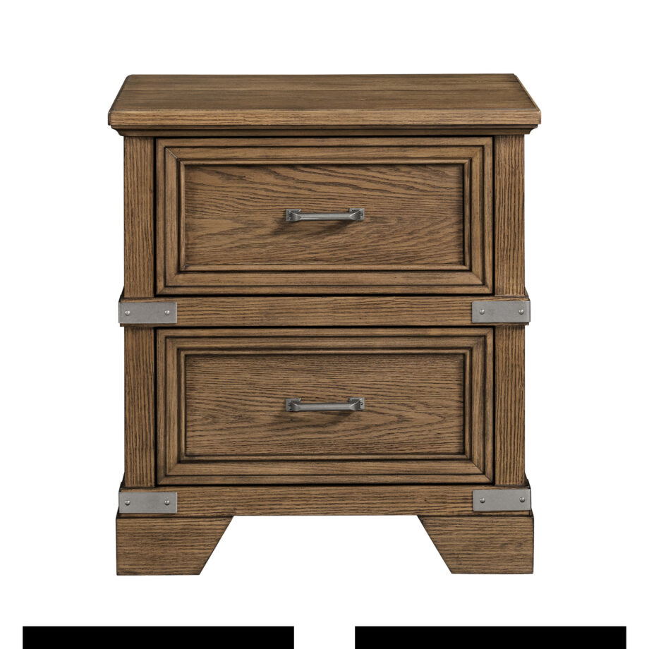 Forge Nightstand | Weathered Chestnut