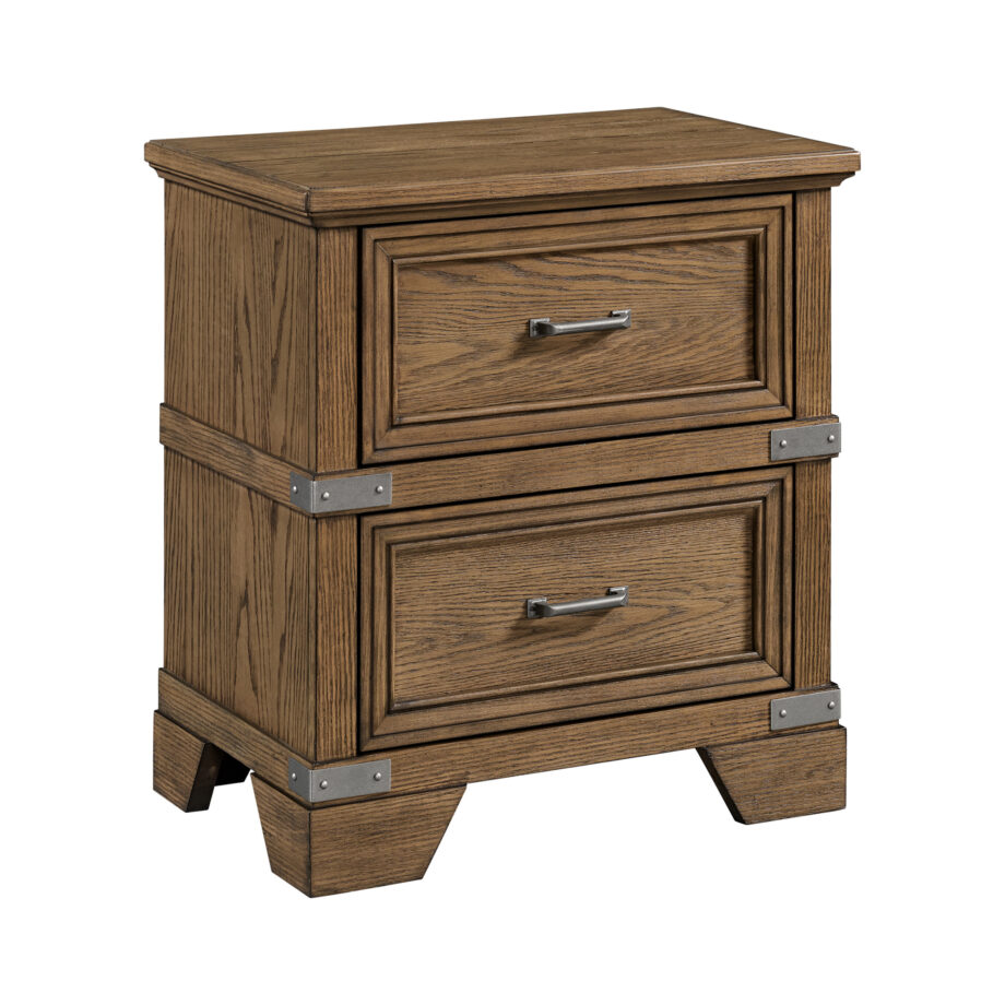 Forge Nightstand | Weathered Chestnut