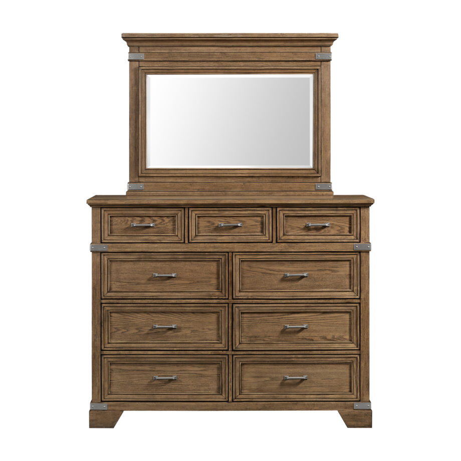Forge Mirror | Weathered Chestnut