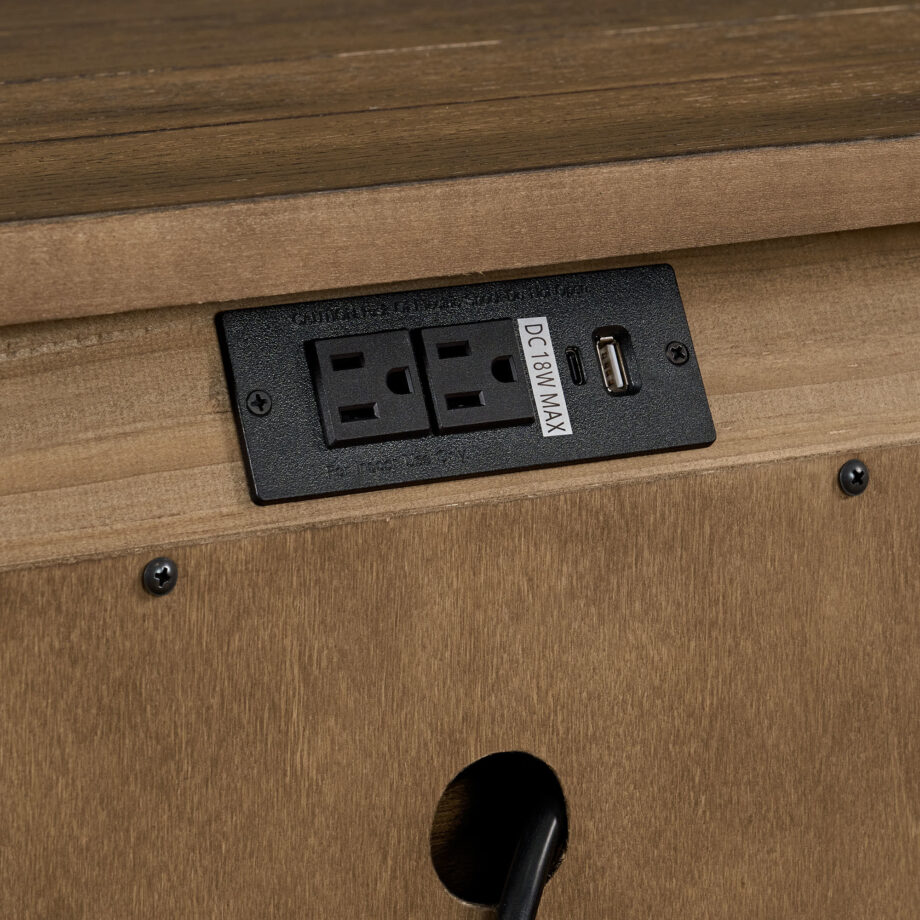Forge Nightstand | Weathered Chestnut