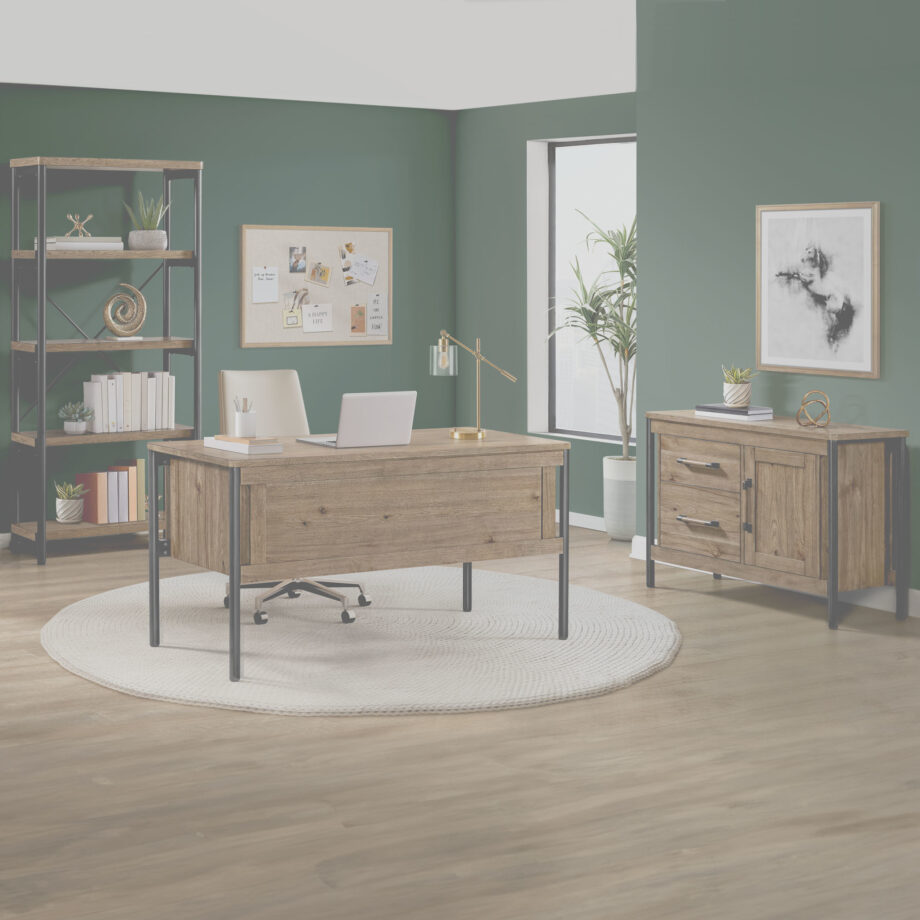 Norcross 60" Half Ped Desk