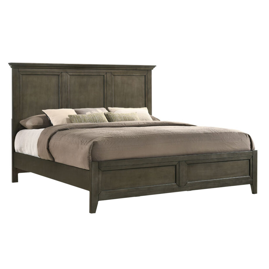 San Mateo King Standard Bed | Gray
