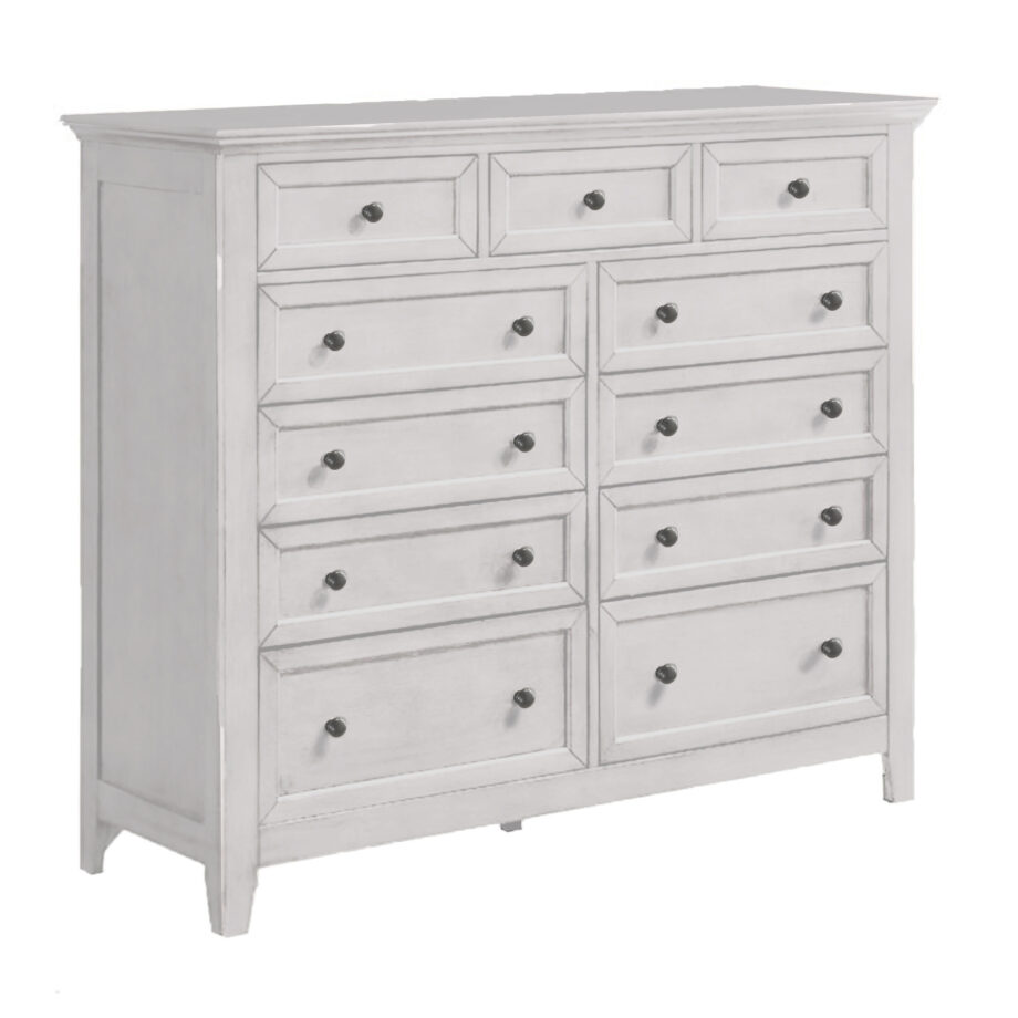 San Mateo Gentleman's Chest | White