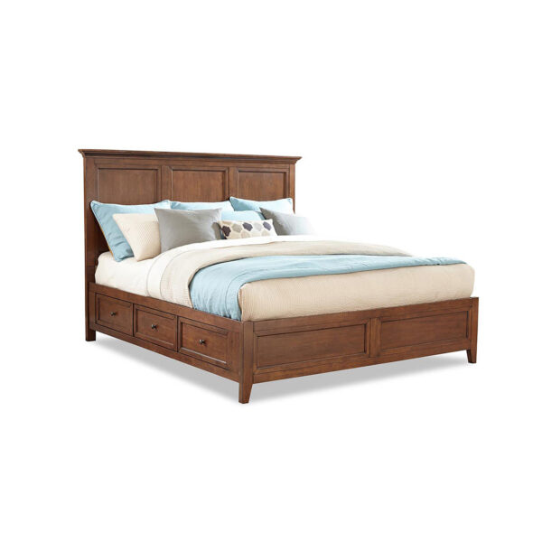 San Mateo Queen Standard Bed | Tuscan