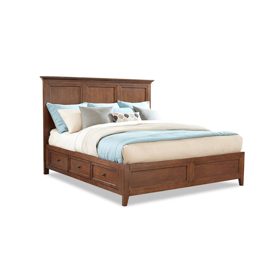 San Mateo Queen Standard Bed | Tuscan