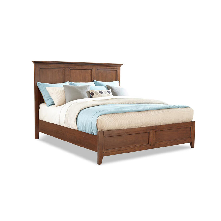 San Mateo King Standard Bed | Tuscan
