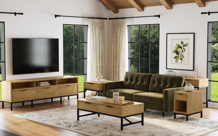 Newport 85" TV Console