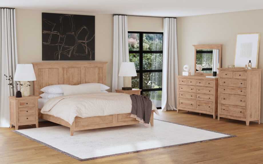 San Mateo Dresser Mirror | Wheat