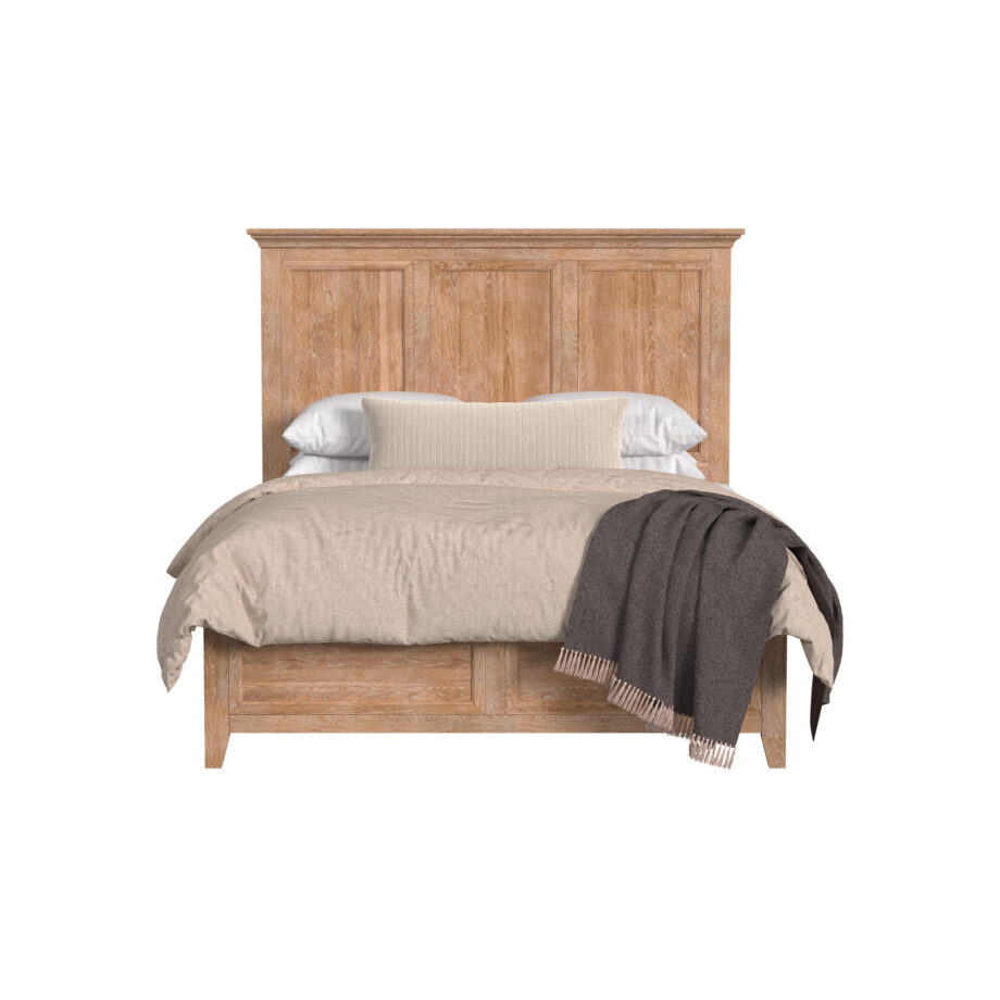 San Mateo Queen Standard Bed | Wheat