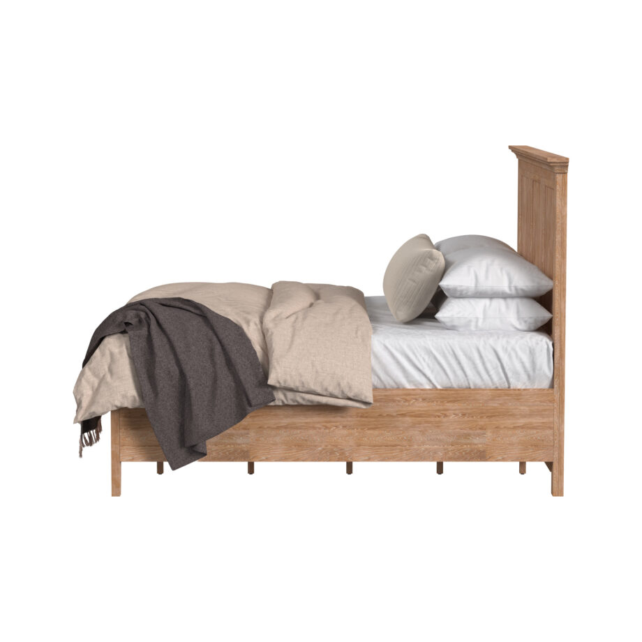 San Mateo King Storage Bed | Wheat