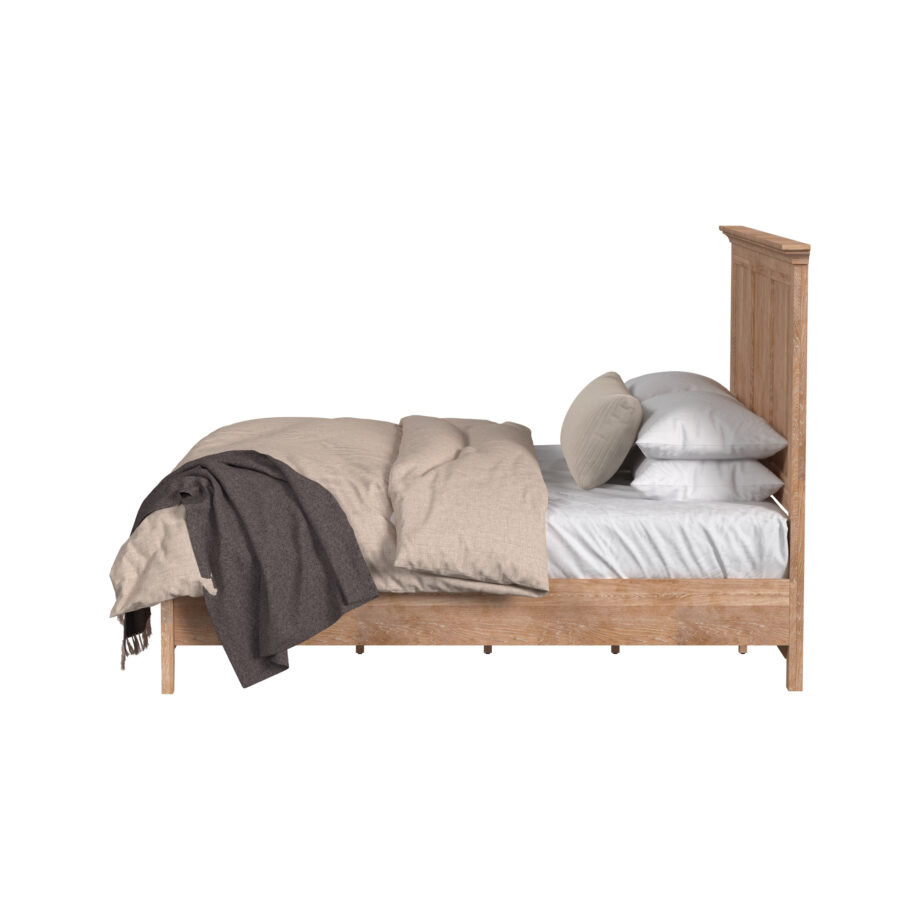 San Mateo King Standard Bed | Wheat