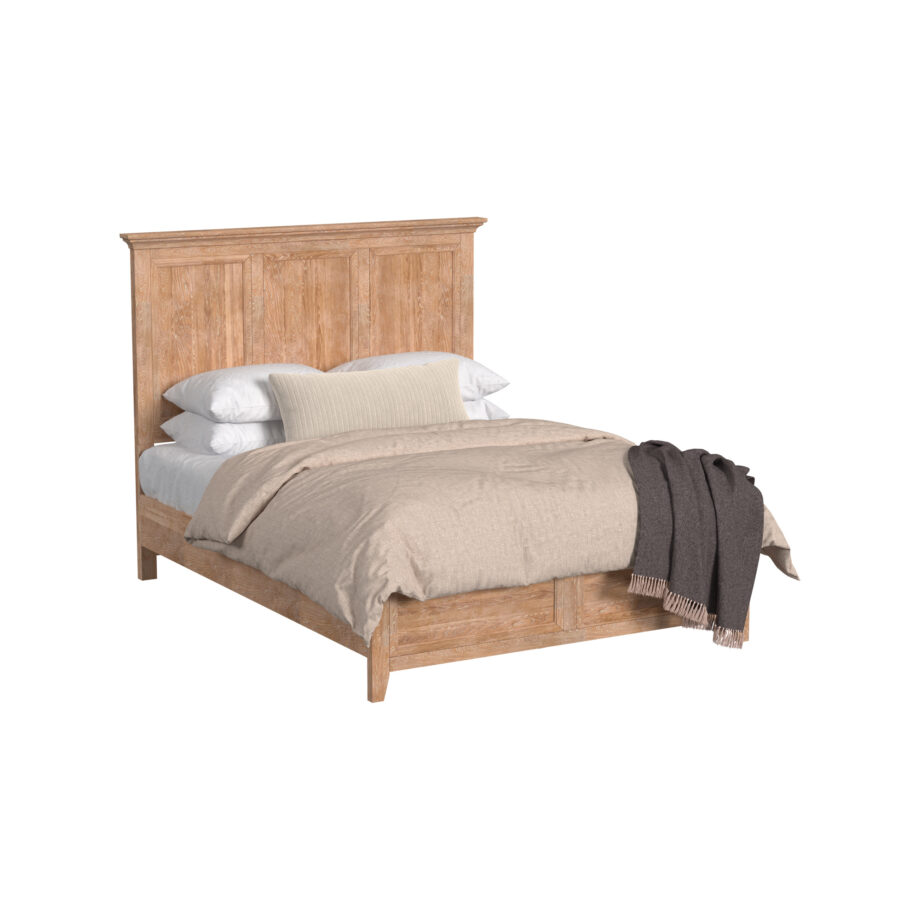 San Mateo Queen Standard Bed | Wheat