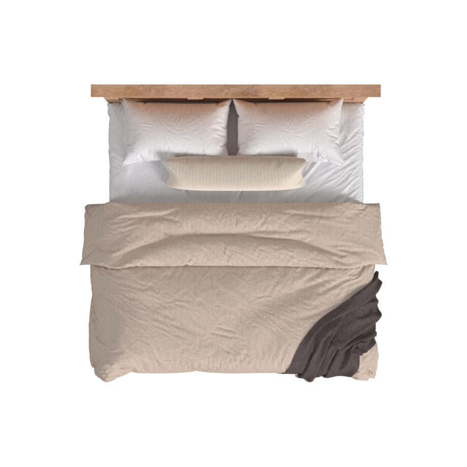 San Mateo King Standard Bed | Wheat