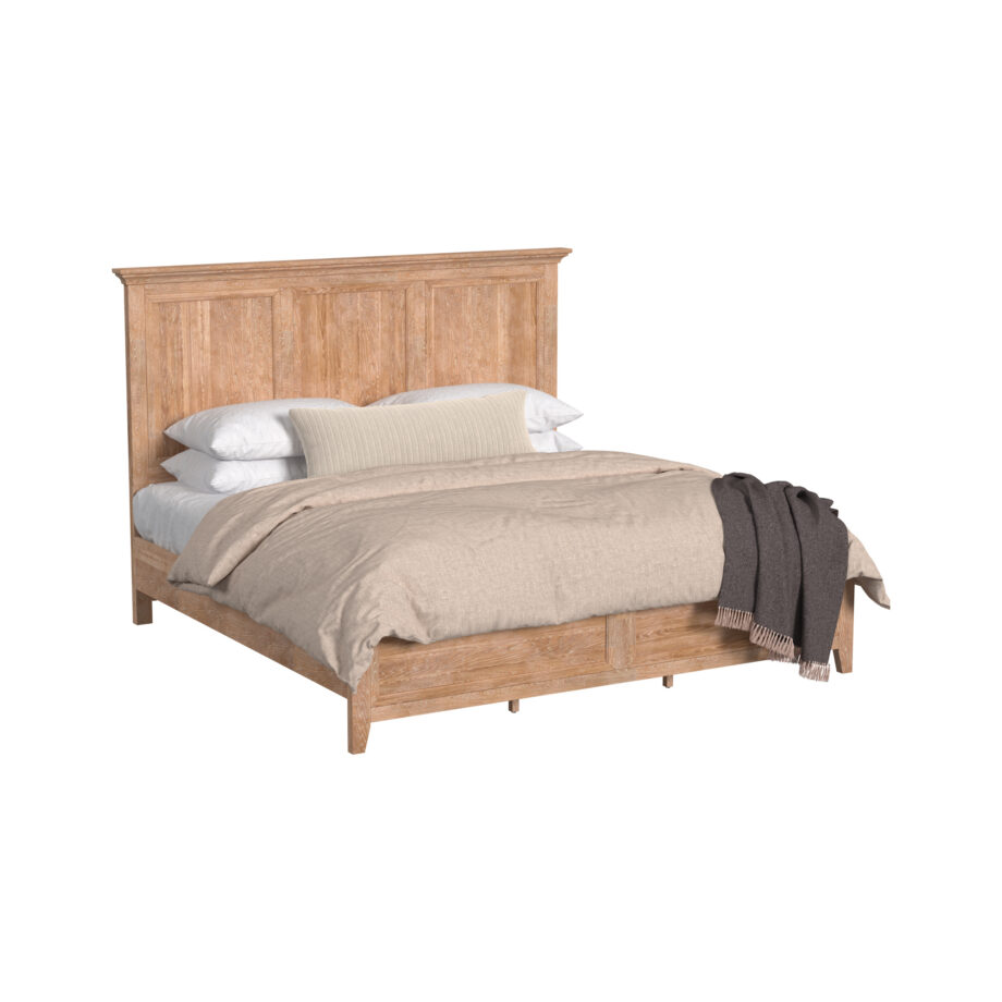 San Mateo King Standard Bed | Wheat