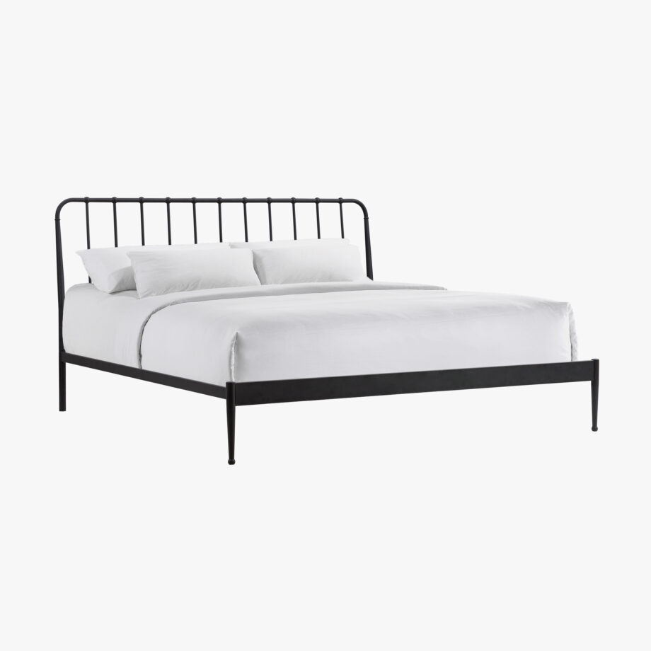 Farmhouse King Metal Bed