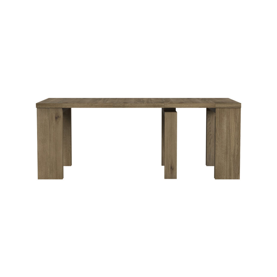 Flex Dining 5, 20" Leaves | Sandbar Oak