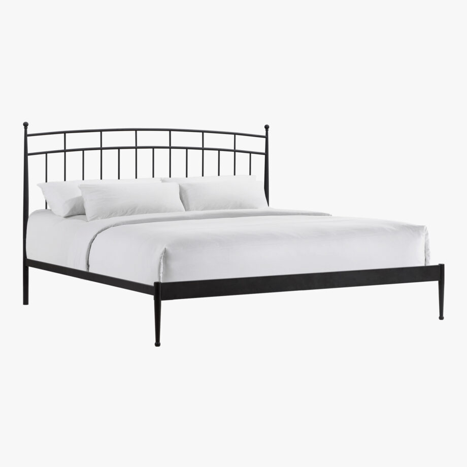 Traditional King Metal Bed