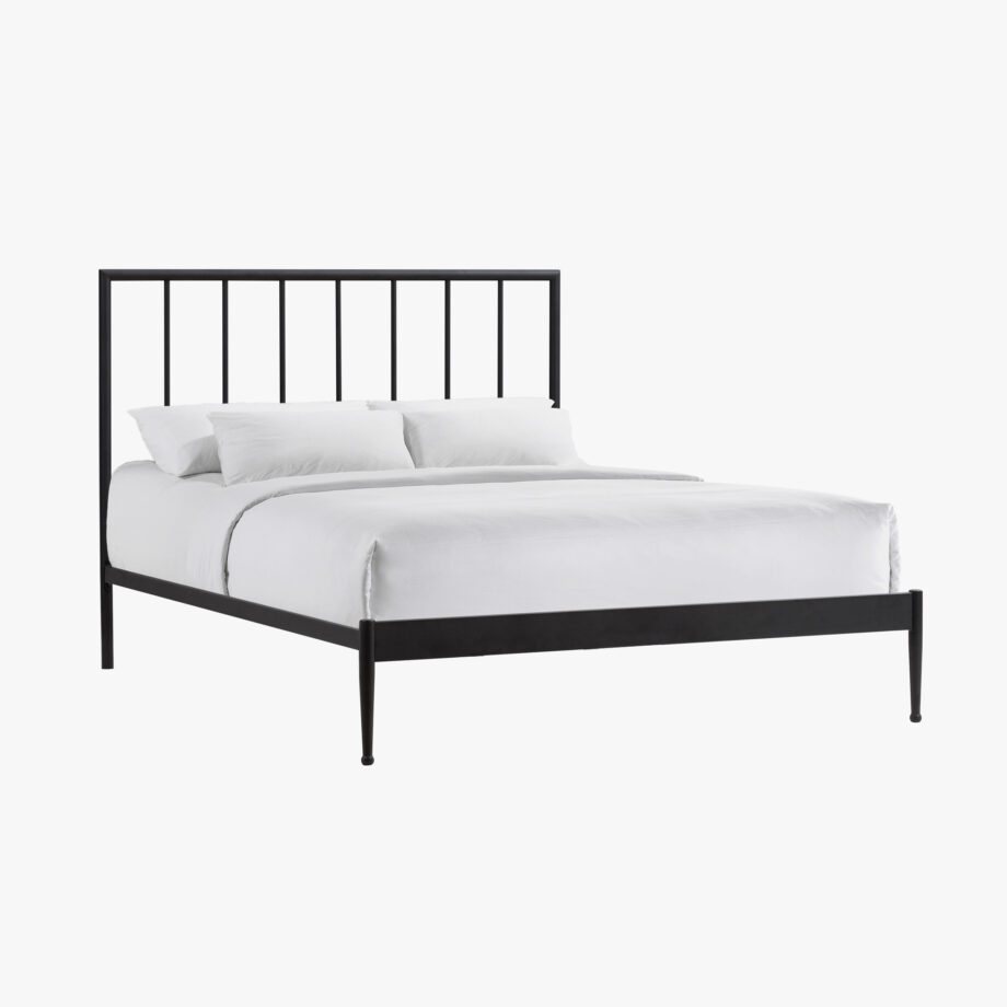 Modern Queen Metal Bed