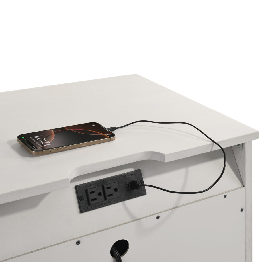 Andover Nightstand | White