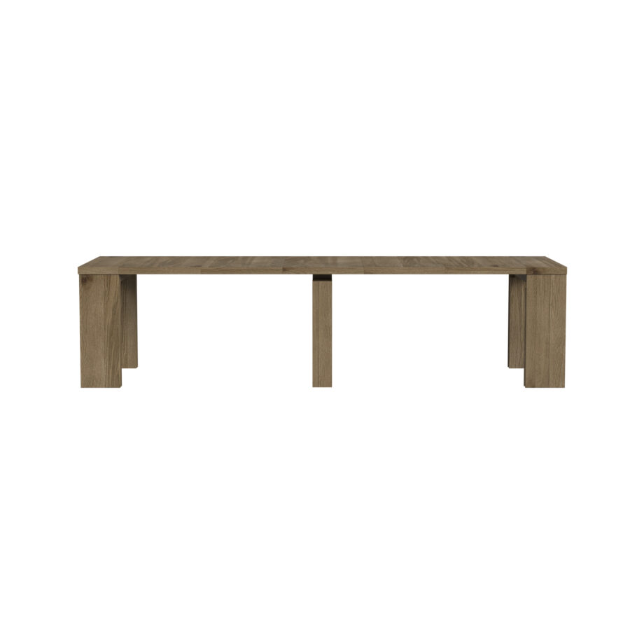 Flex Dining 5, 20" Leaves | Sandbar Oak