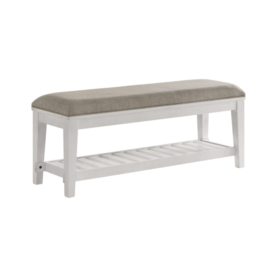 Andover Bench | White