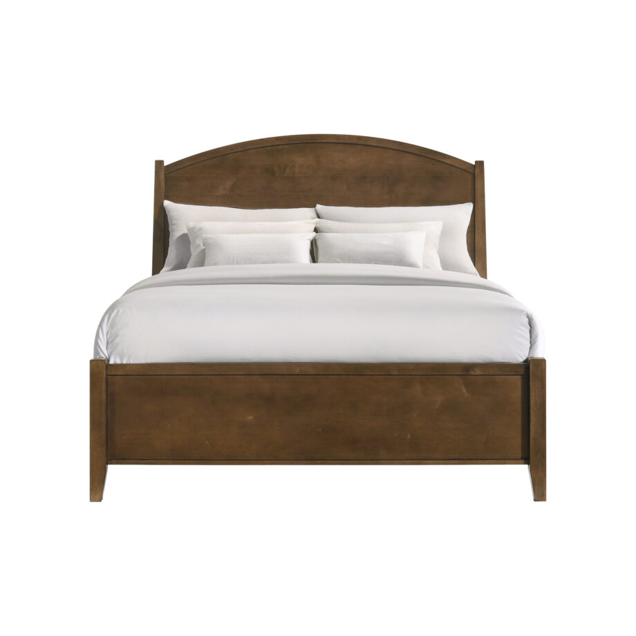 Andover Queen Arched Bed | Walnut