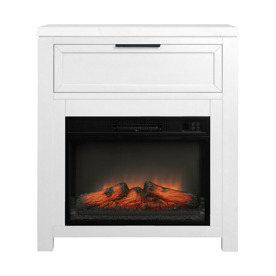 Fireside Console | White