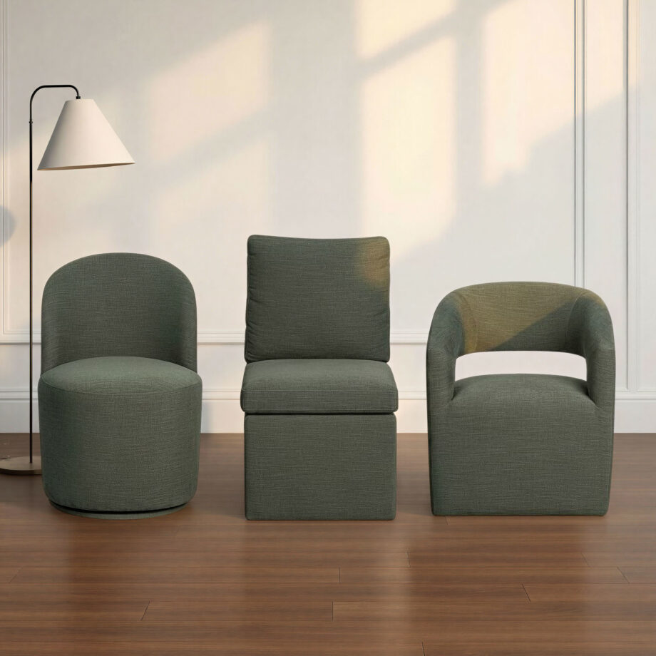 Uph. Dining Chair Pillow Back | Sage