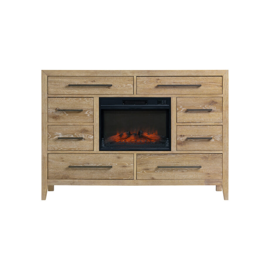 Norwich Gentleman's Chest w/Heater | Antique Oak