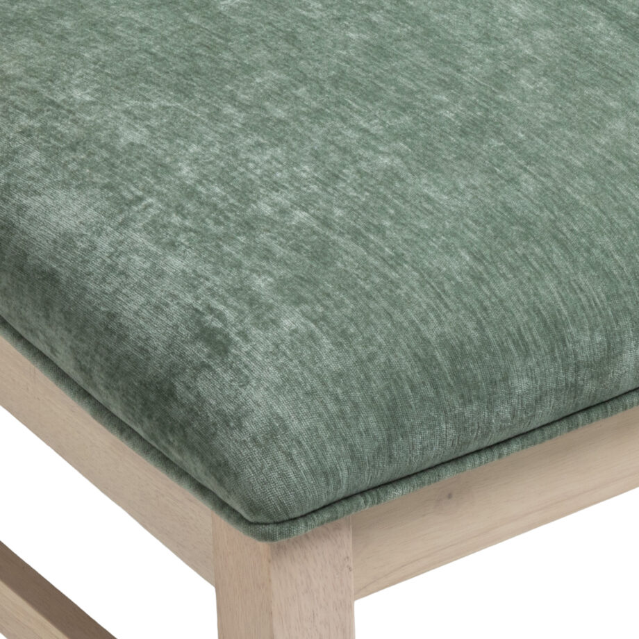 West End Parson Chair - Sage Green | Natural
