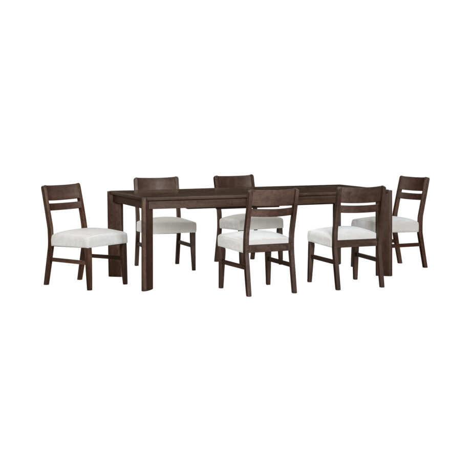 West End Fin Leg Butterfly Table | Saddle Brown