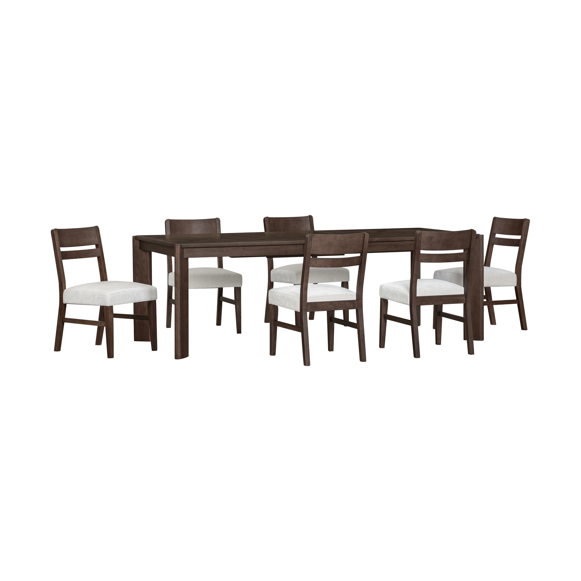 West End Fin Leg Butterfly Table | Saddle Brown