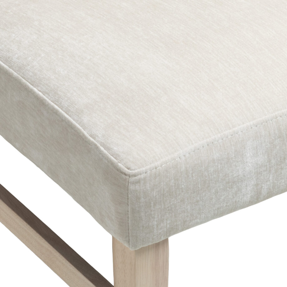 West End Ladder Chair - Ivory | Natural