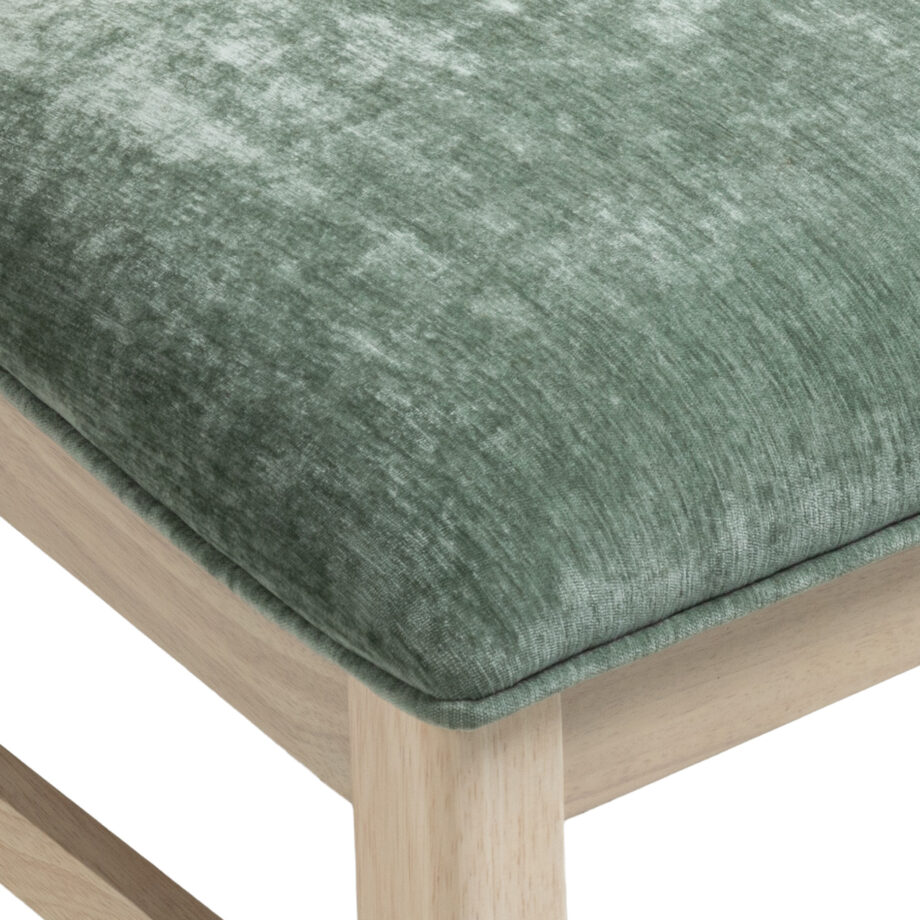 West End Spindle Chair - Sage Green | Natural