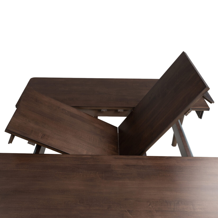 West End Spindle Leg Table | Saddle Brown