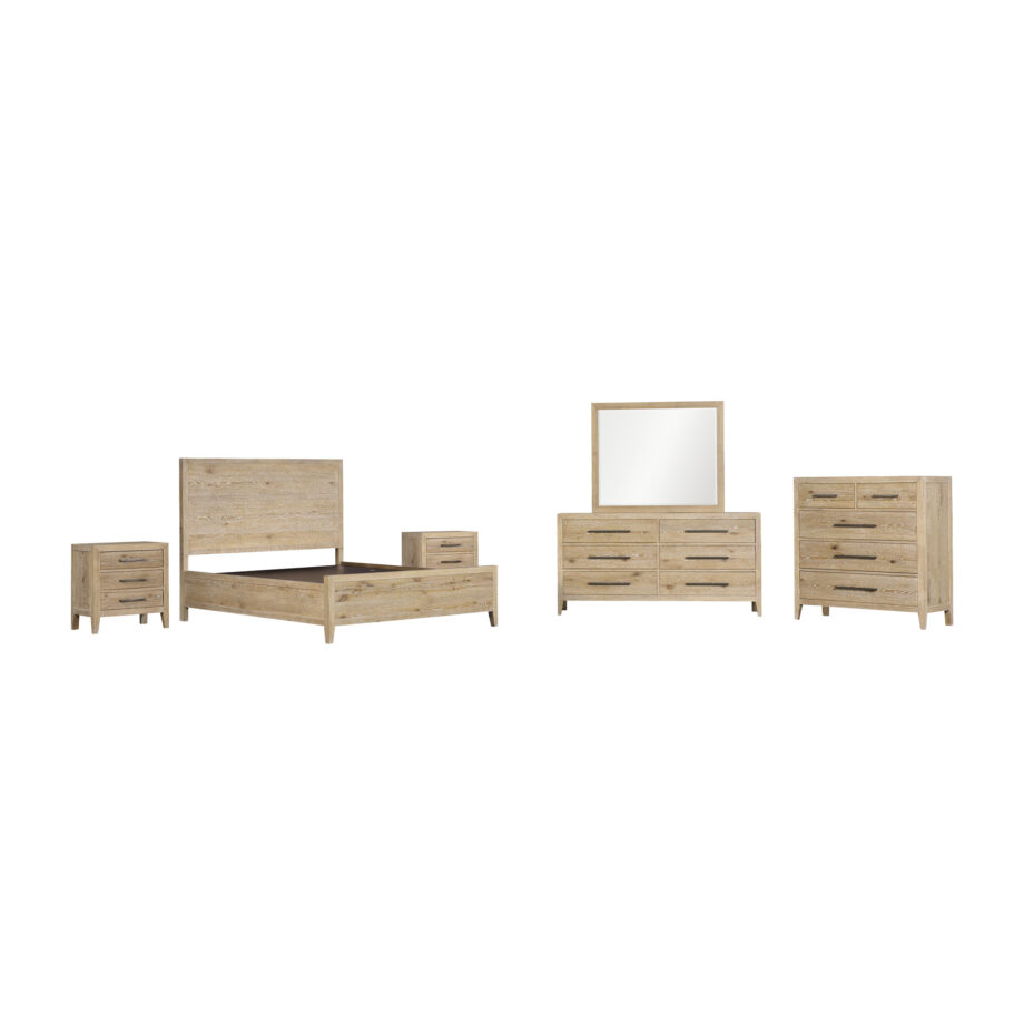 Norwich Mirror | Antique Oak